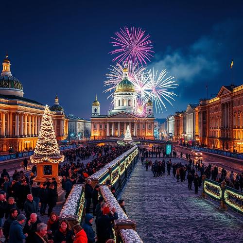 Новогоднее чудо: Санкт-Петербург + Карелия
